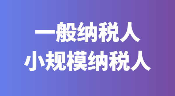 2022年注冊公司是選擇小規(guī)模納稅人還是一般納稅人呢