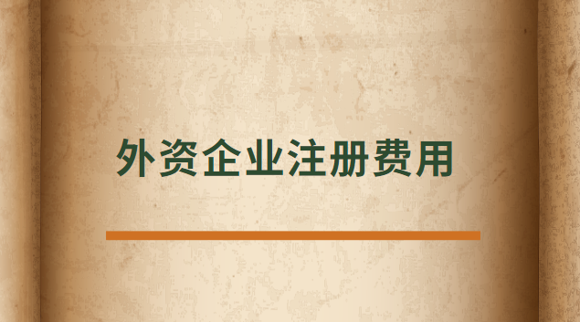 外資企業(yè)注冊(cè)代辦費(fèi)(外資企業(yè)注冊(cè)收費(fèi)標(biāo)準(zhǔn))